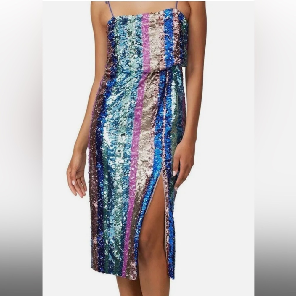 Aidan Mattox size 4 sequin sparkle dress
